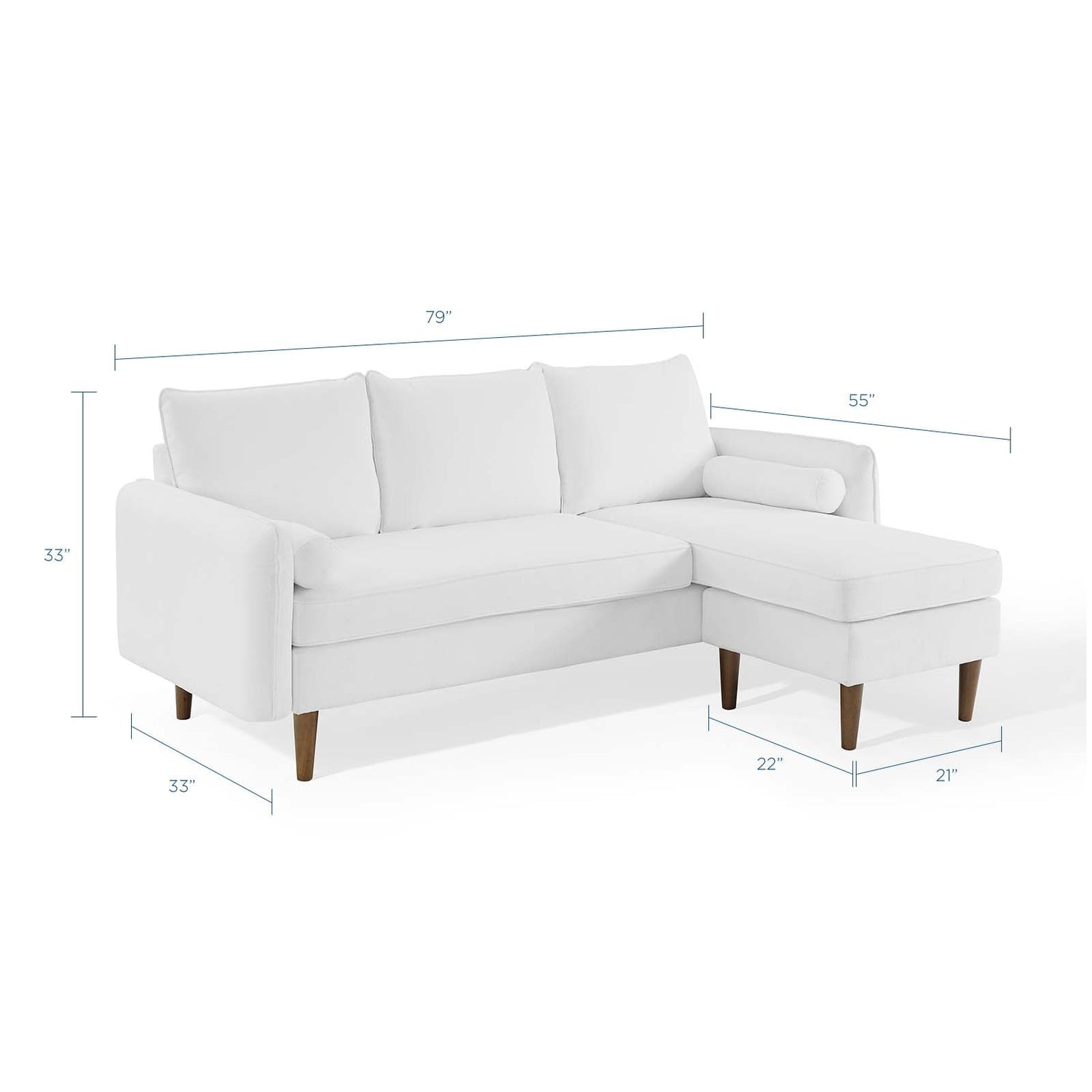 Revive Upholstered Right or Left Sectional Sofa by Modway