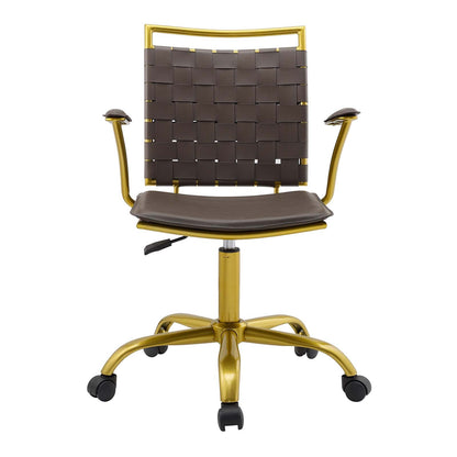 Fuse Faux Leather Office Chair By HouseBean