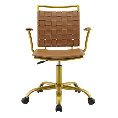 Fuse Faux Leather Office Chair By HouseBean