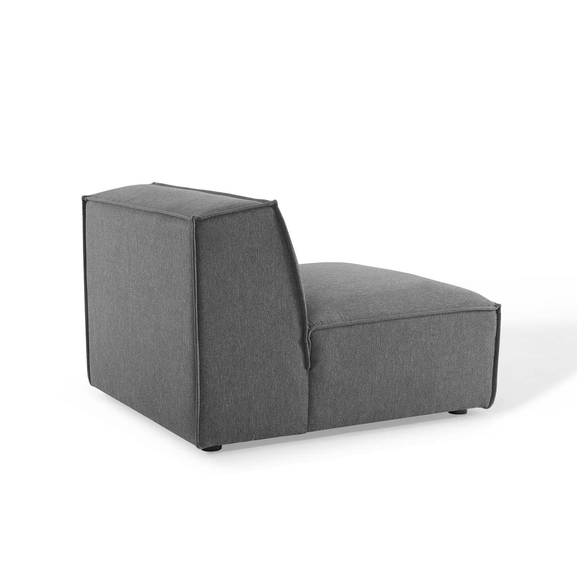 Restore Sectional Sofa Armless Chair by Modway