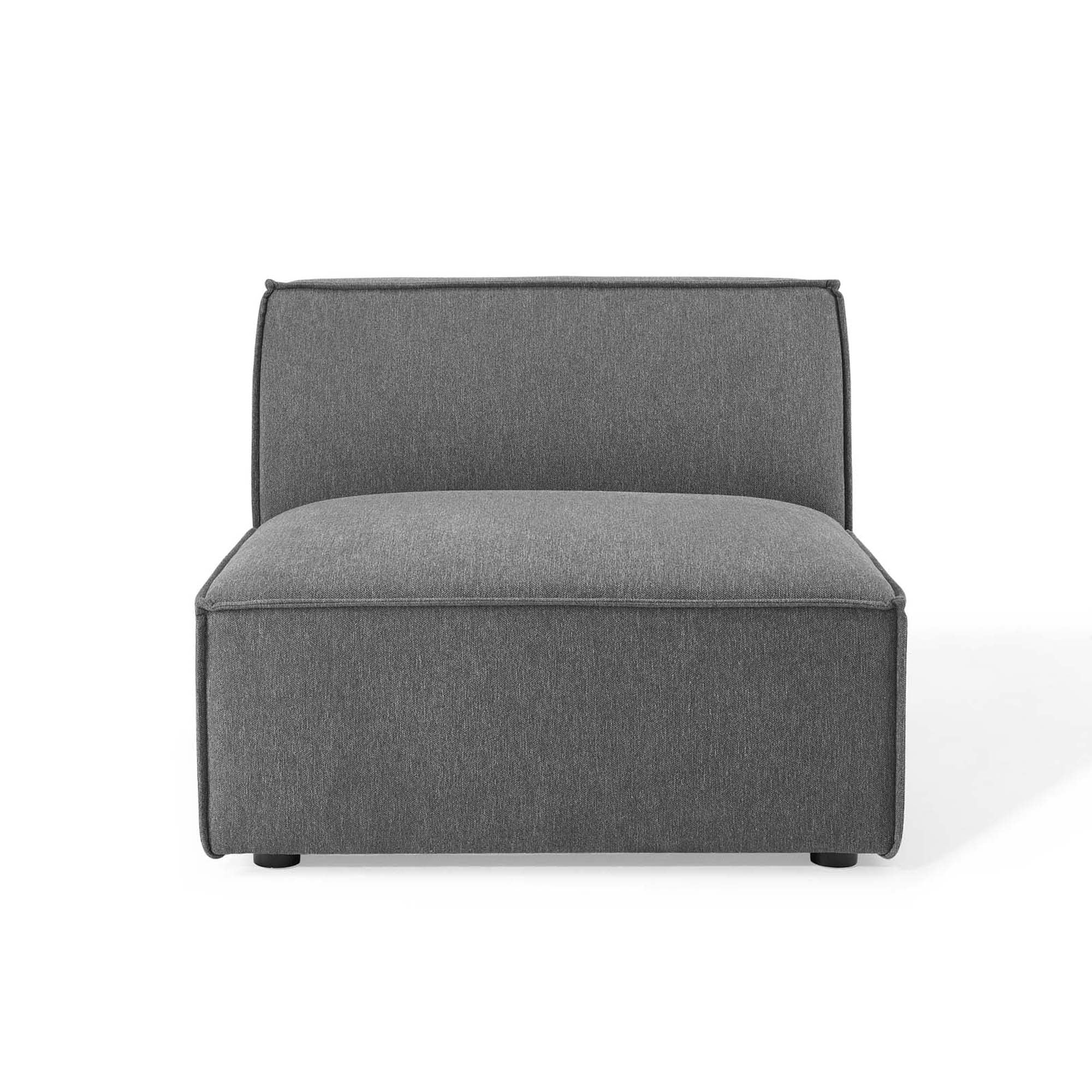 Restore Sectional Sofa Armless Chair by Modway