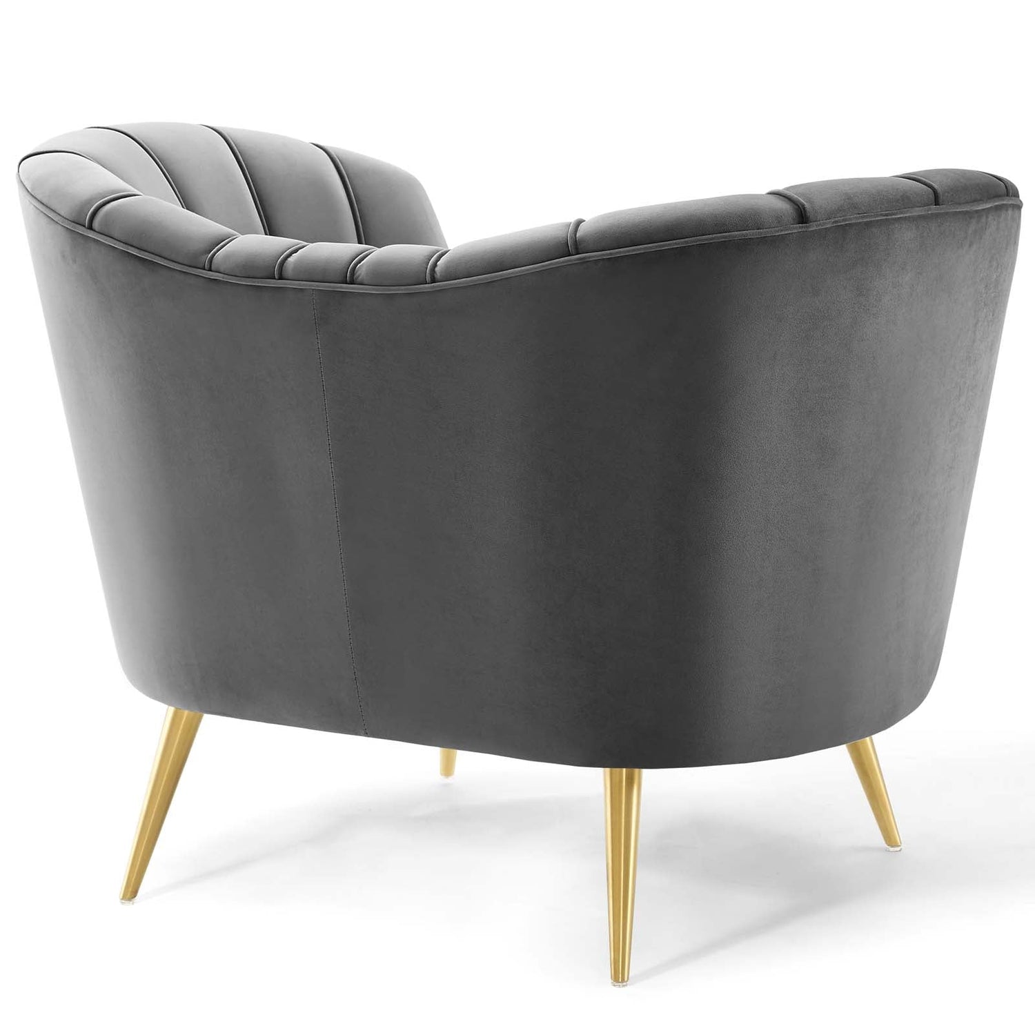 Opportunity Performance Velvet Armchair By HouseBean