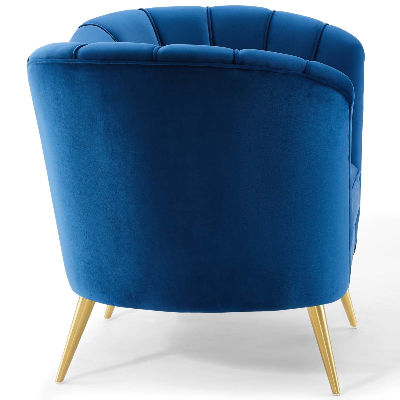 Opportunity Performance Velvet Armchair By HouseBean