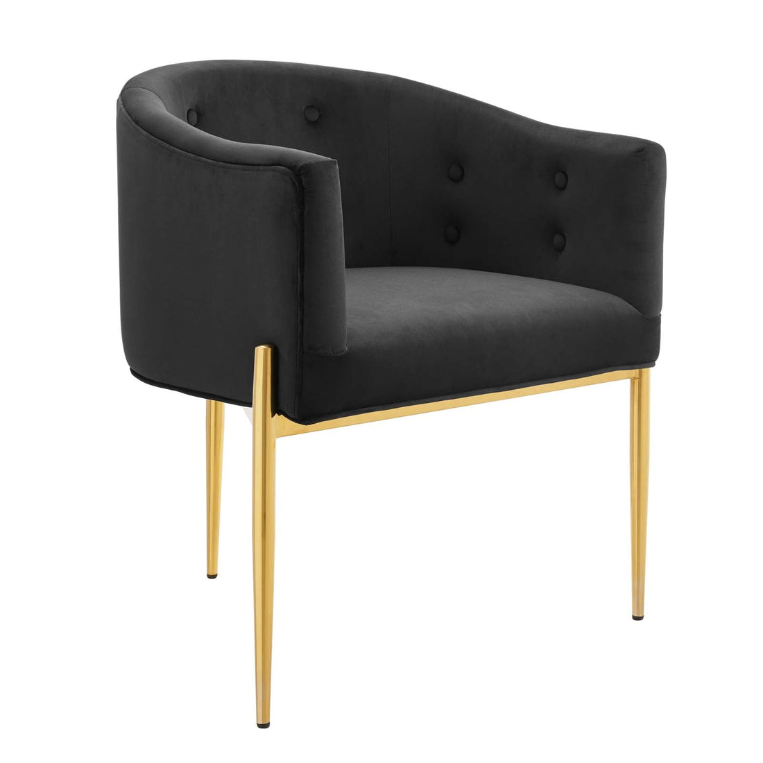 Savour Tufted Performance Velvet Accent Chair By HouseBean