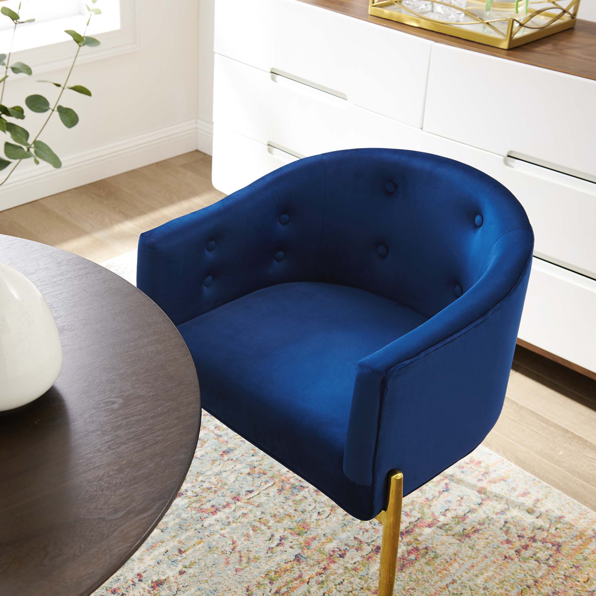 Savour Tufted Performance Velvet Accent Chair by Modway