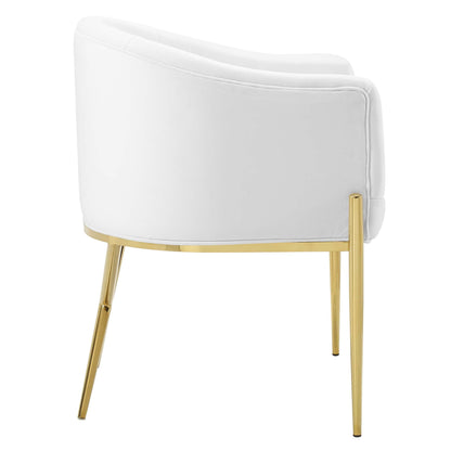 Savour Tufted Performance Velvet Accent Dining Armchair by Modway