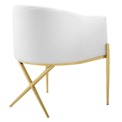 Savour Tufted Performance Velvet Accent Dining Armchair by Modway
