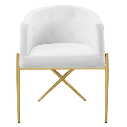 Savour Tufted Performance Velvet Accent Dining Armchair by Modway