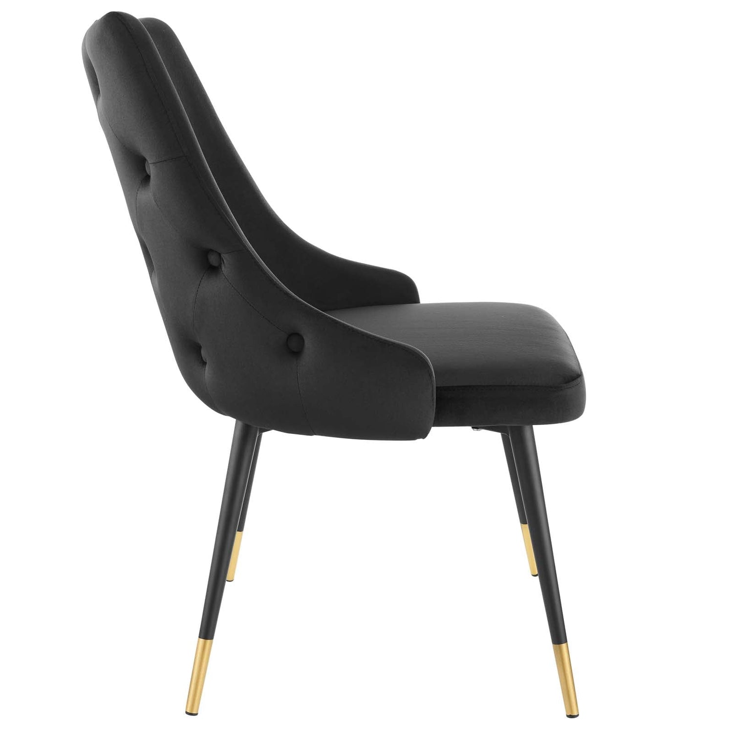 Adorn Tufted Performance Velvet Dining Side Chair By HouseBean