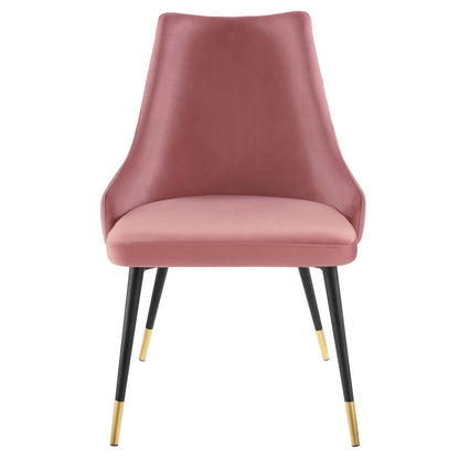 Adorn Tufted Performance Velvet Dining Side Chair By HouseBean