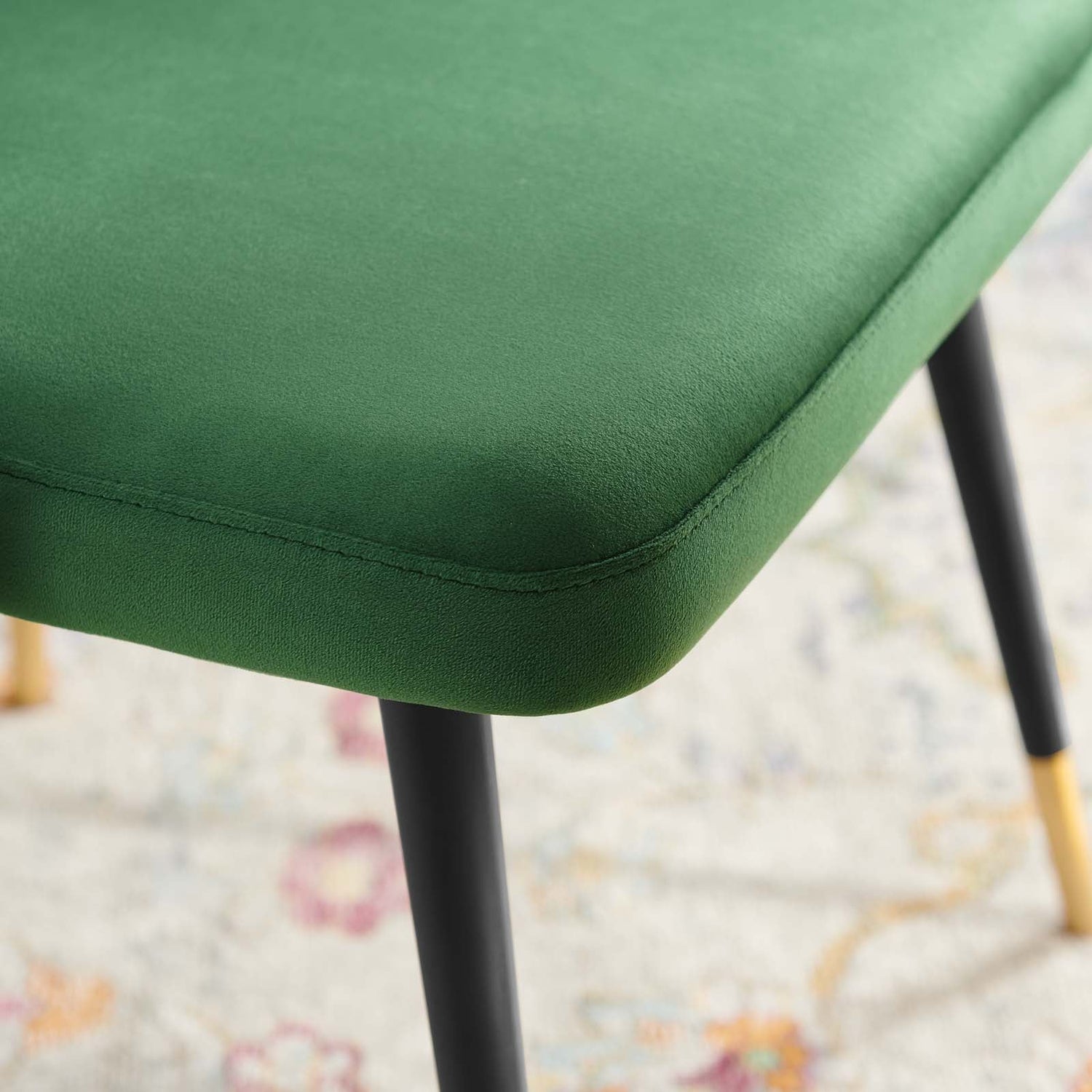 Adorn Tufted Performance Velvet Dining Side Chair By HouseBean