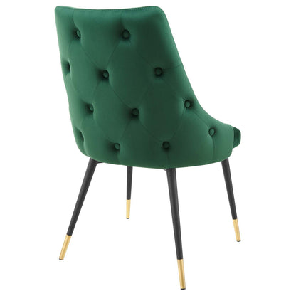 Adorn Tufted Performance Velvet Dining Side Chair By HouseBean