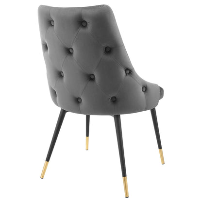 Adorn Tufted Performance Velvet Dining Side Chair By HouseBean