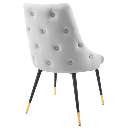 Adorn Tufted Performance Velvet Dining Side Chair By HouseBean