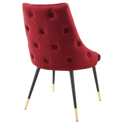 Adorn Tufted Performance Velvet Dining Side Chair By HouseBean