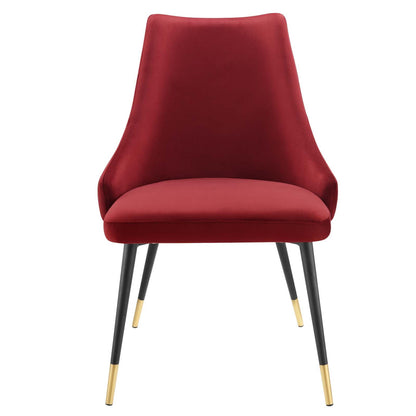 Adorn Tufted Performance Velvet Dining Side Chair By HouseBean