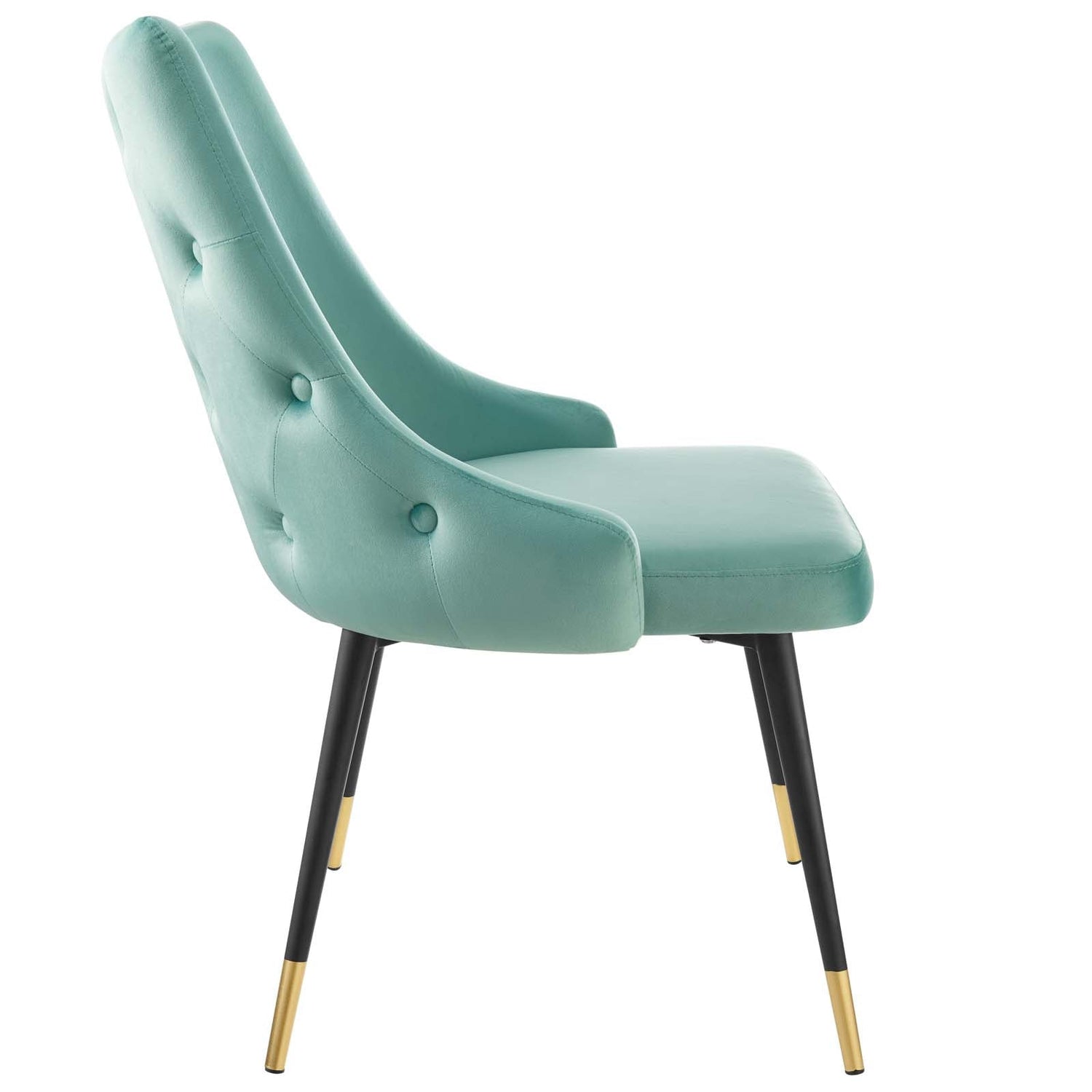 Adorn Tufted Performance Velvet Dining Side Chair By HouseBean