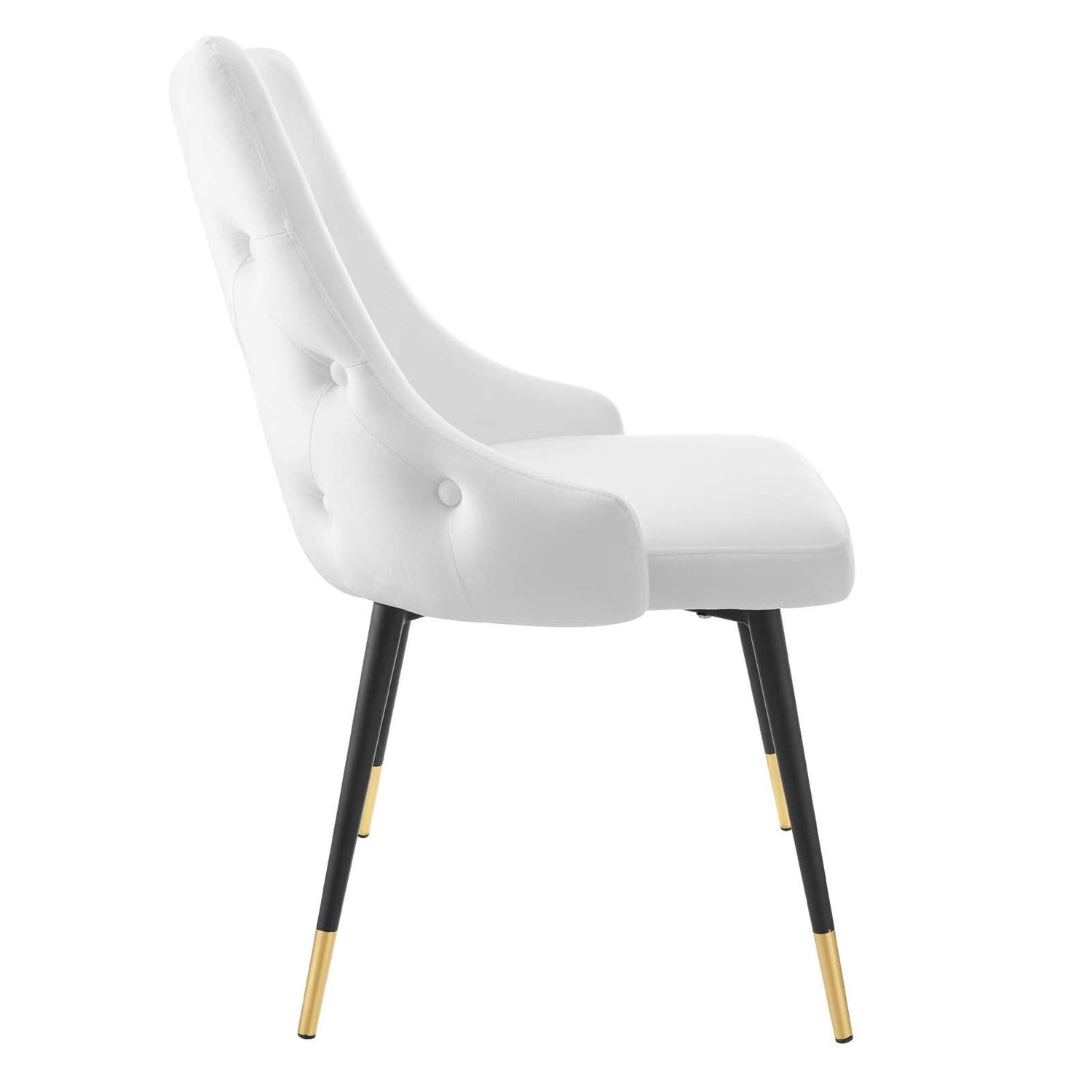 Adorn Tufted Performance Velvet Dining Side Chair By HouseBean