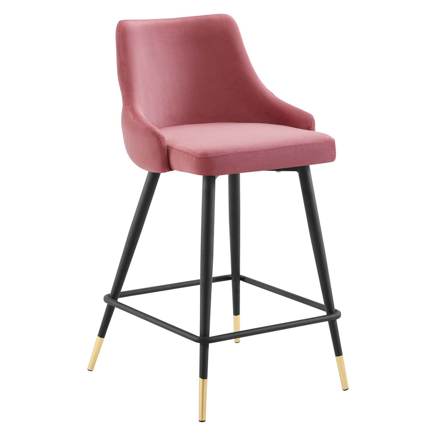 Adorn Performance Velvet Counter Stool By HouseBean