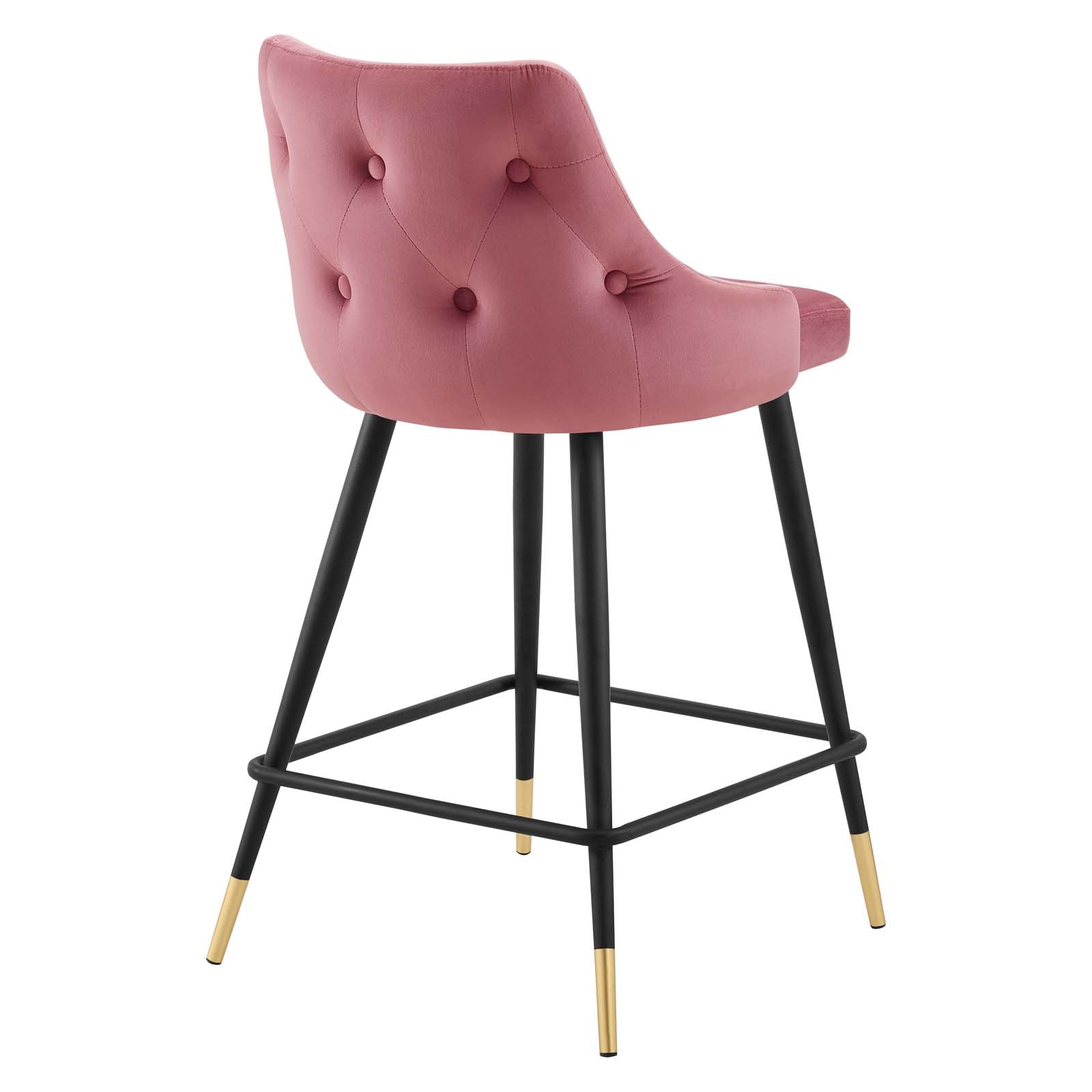 Adorn Performance Velvet Counter Stool By HouseBean