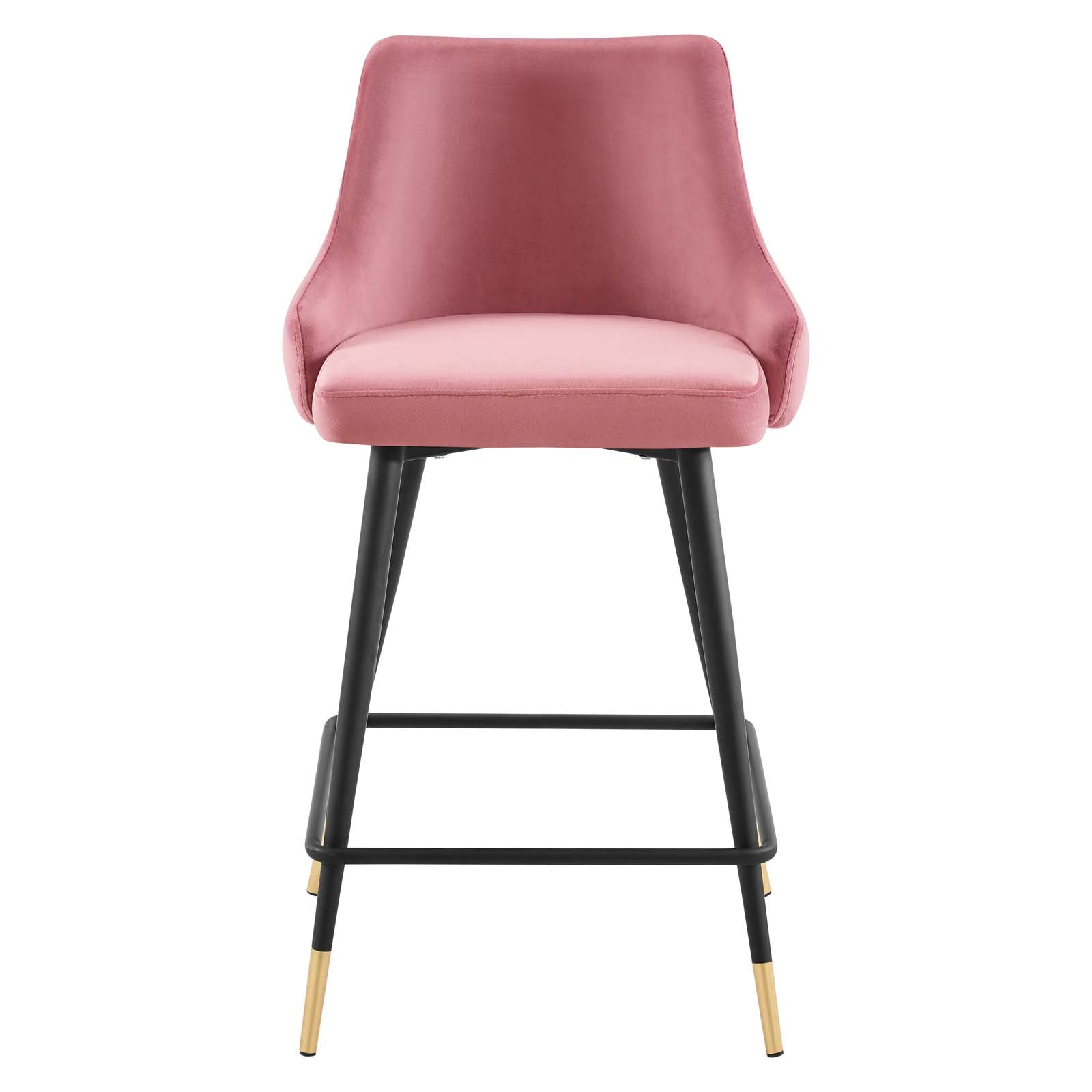 Adorn Performance Velvet Counter Stool By HouseBean