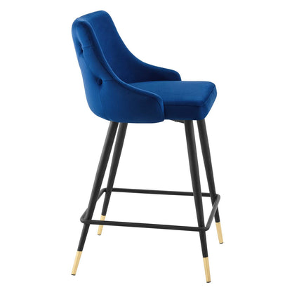 Adorn Performance Velvet Counter Stool By HouseBean