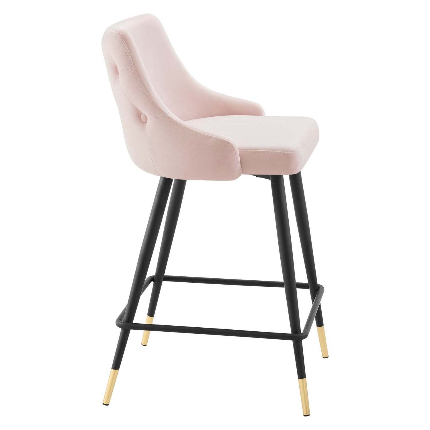 Adorn Performance Velvet Counter Stool By HouseBean