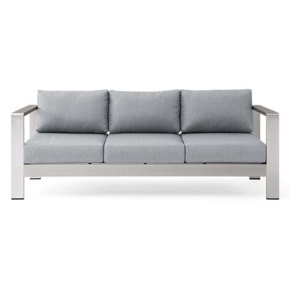 Shore Outdoor Patio Aluminum Sofa By HouseBean