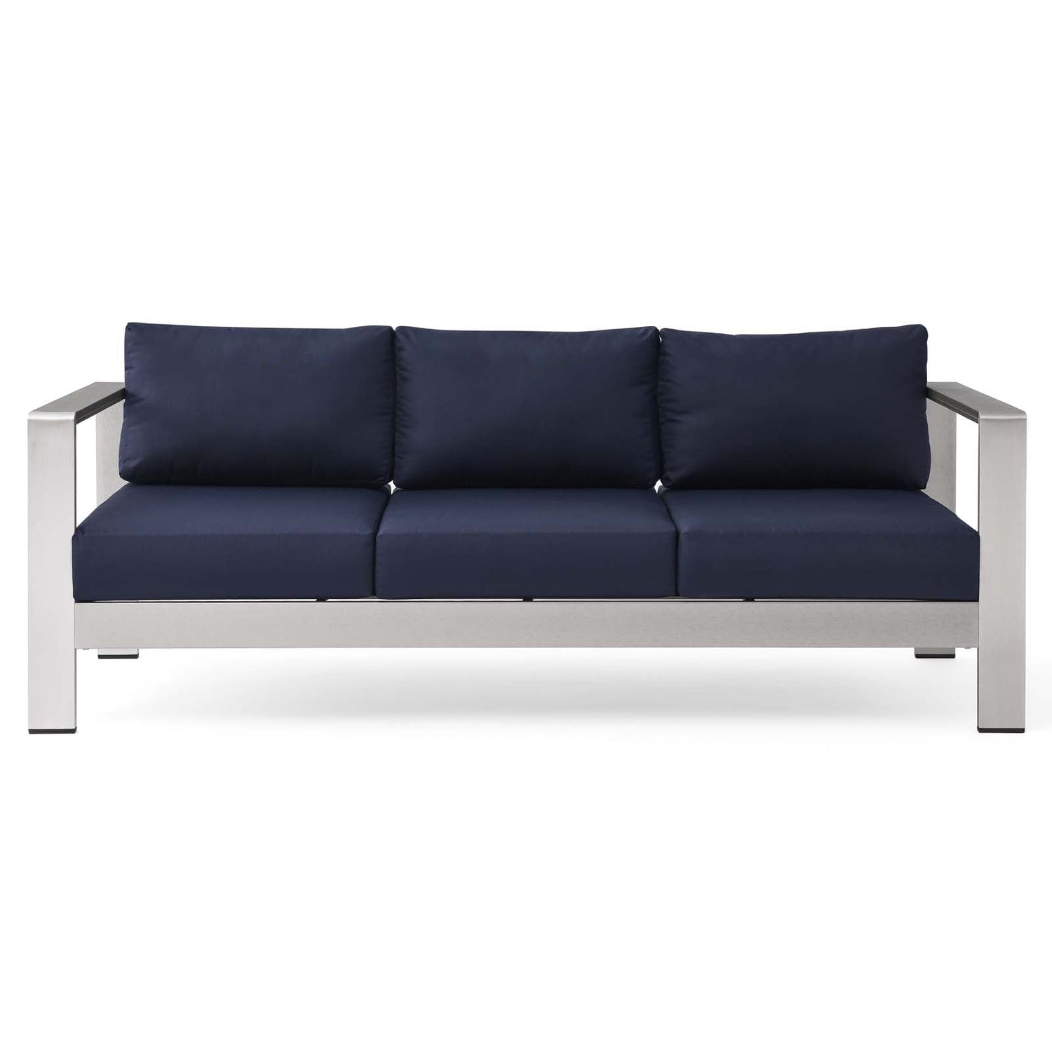 Shore Outdoor Patio Aluminum Sofa By HouseBean