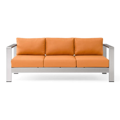 Shore Outdoor Patio Aluminum Sofa By HouseBean