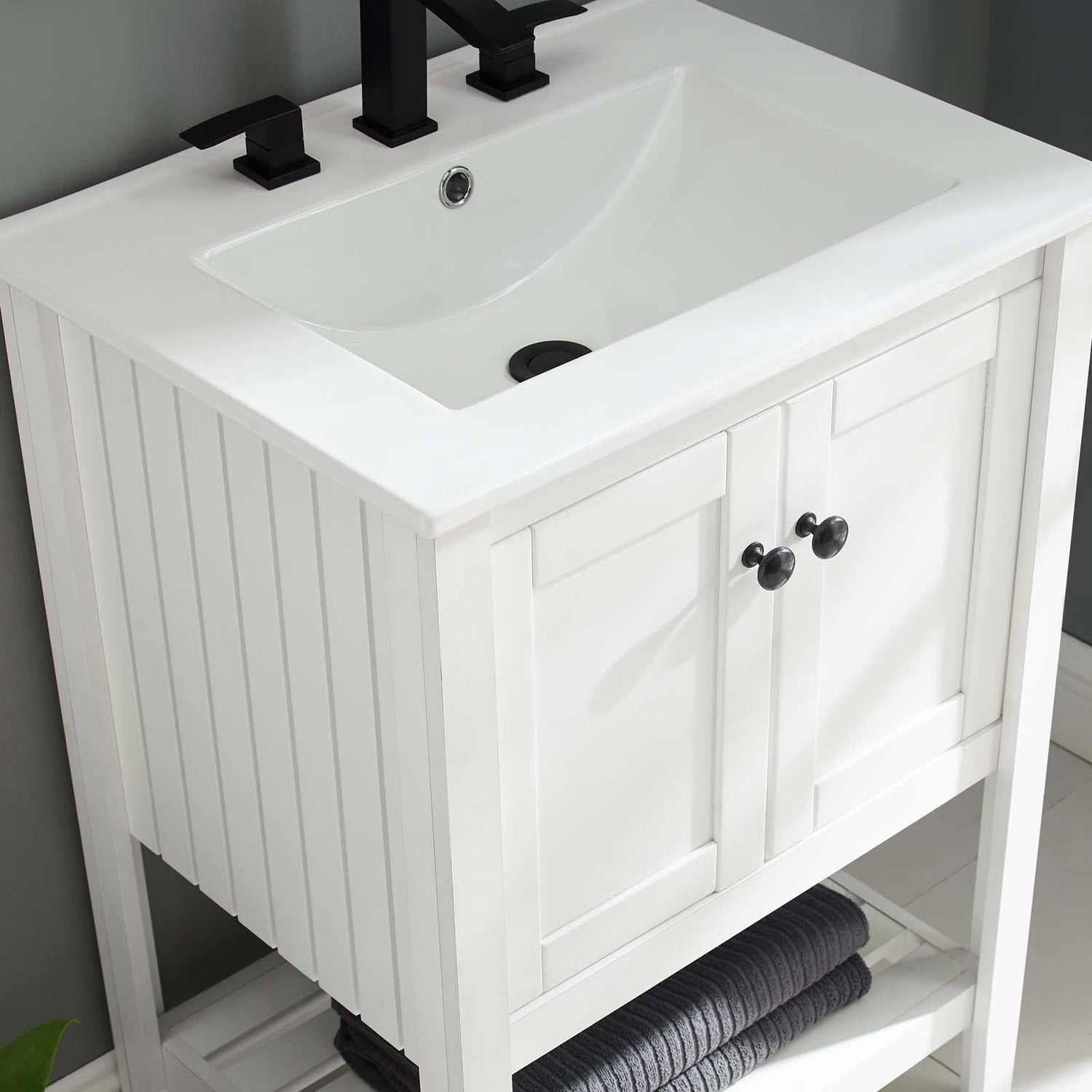 Prestige 23&quot; Bathroom Vanity Cabinet (Sink Basin Not Included) by Modway