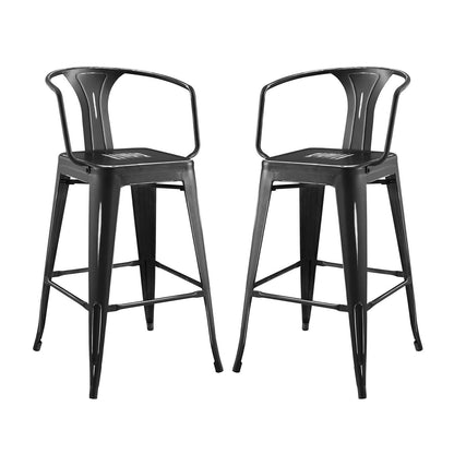 Promenade Bar Stool Set of  2 by Modway