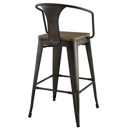Promenade Bar Stool Set of 2 by Modway
