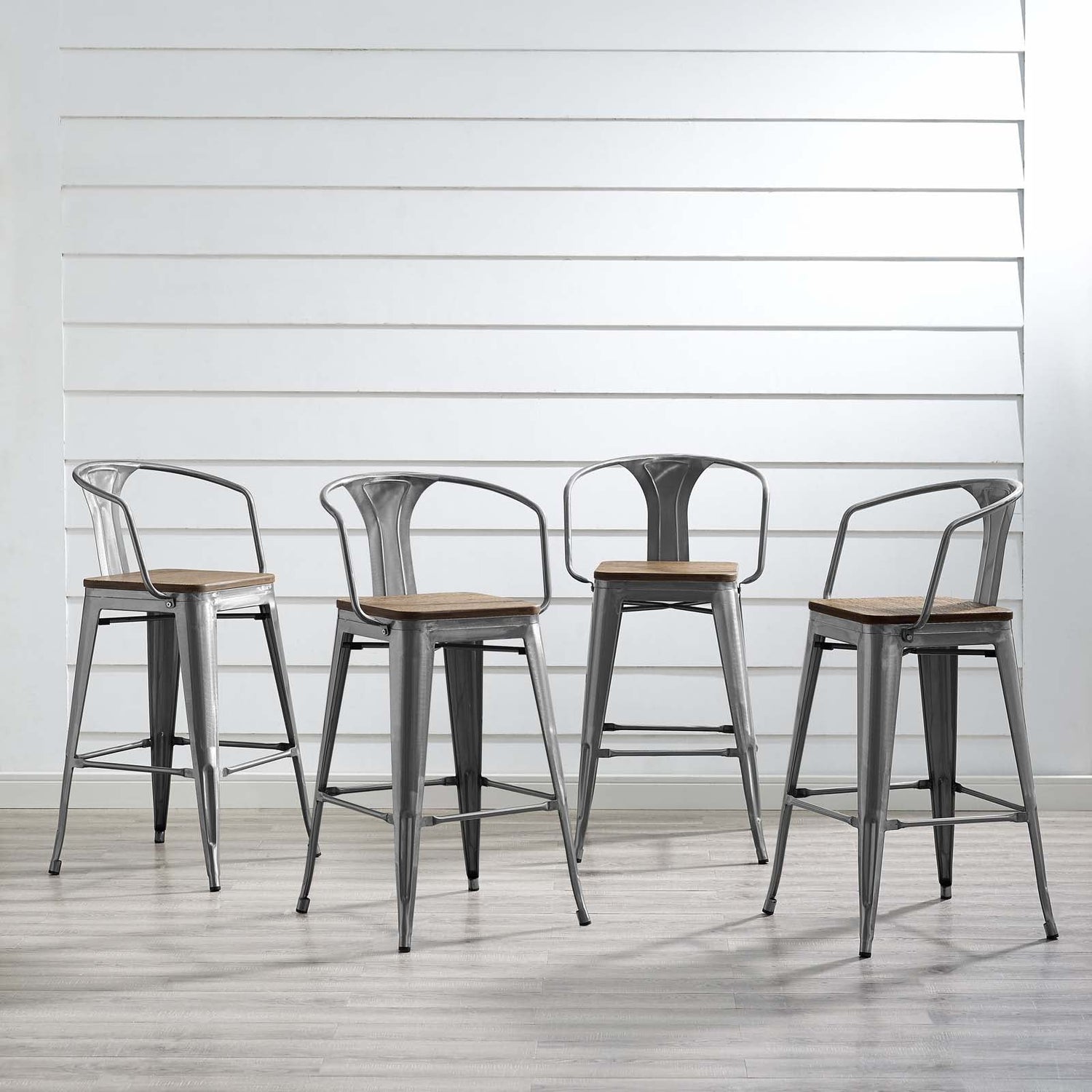 Promenade Bar Stool Set of 4 By HouseBean