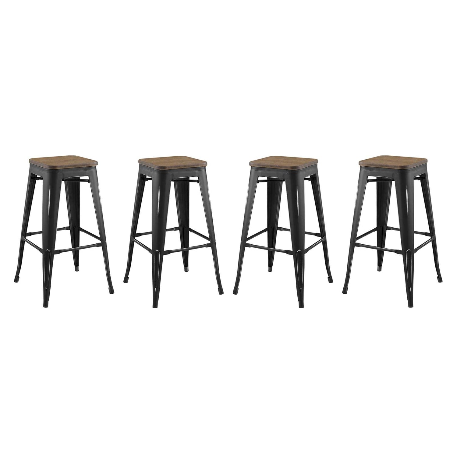 Promenade Bar Stool Set of 4 By HouseBean