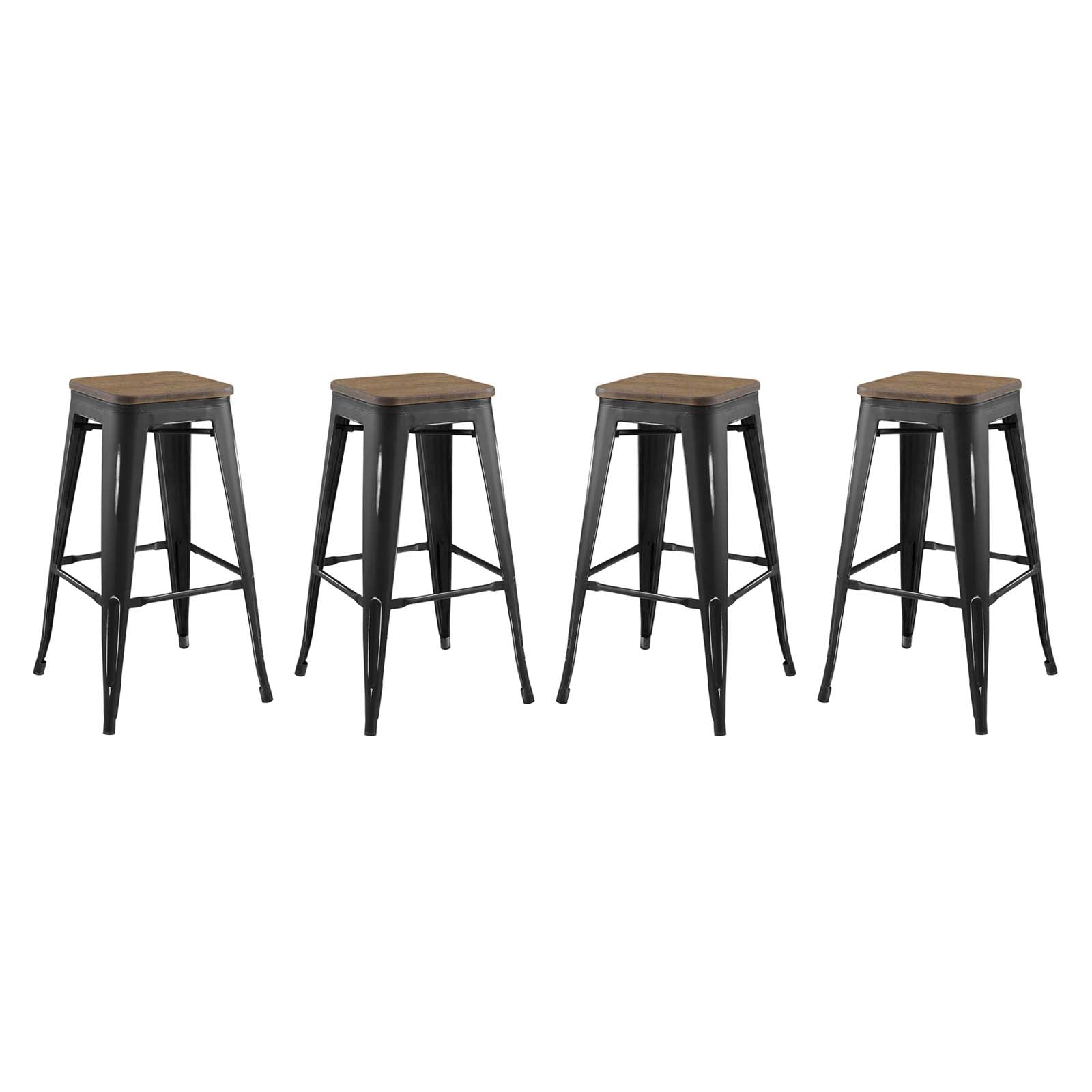 Promenade Bar Stool Set of 4 By HouseBean