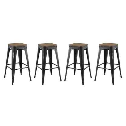 Promenade Bar Stool Set of 4 By HouseBean