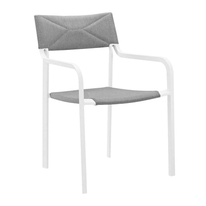 Raleigh Outdoor Patio Aluminum Armchair Set of 2 By HouseBean