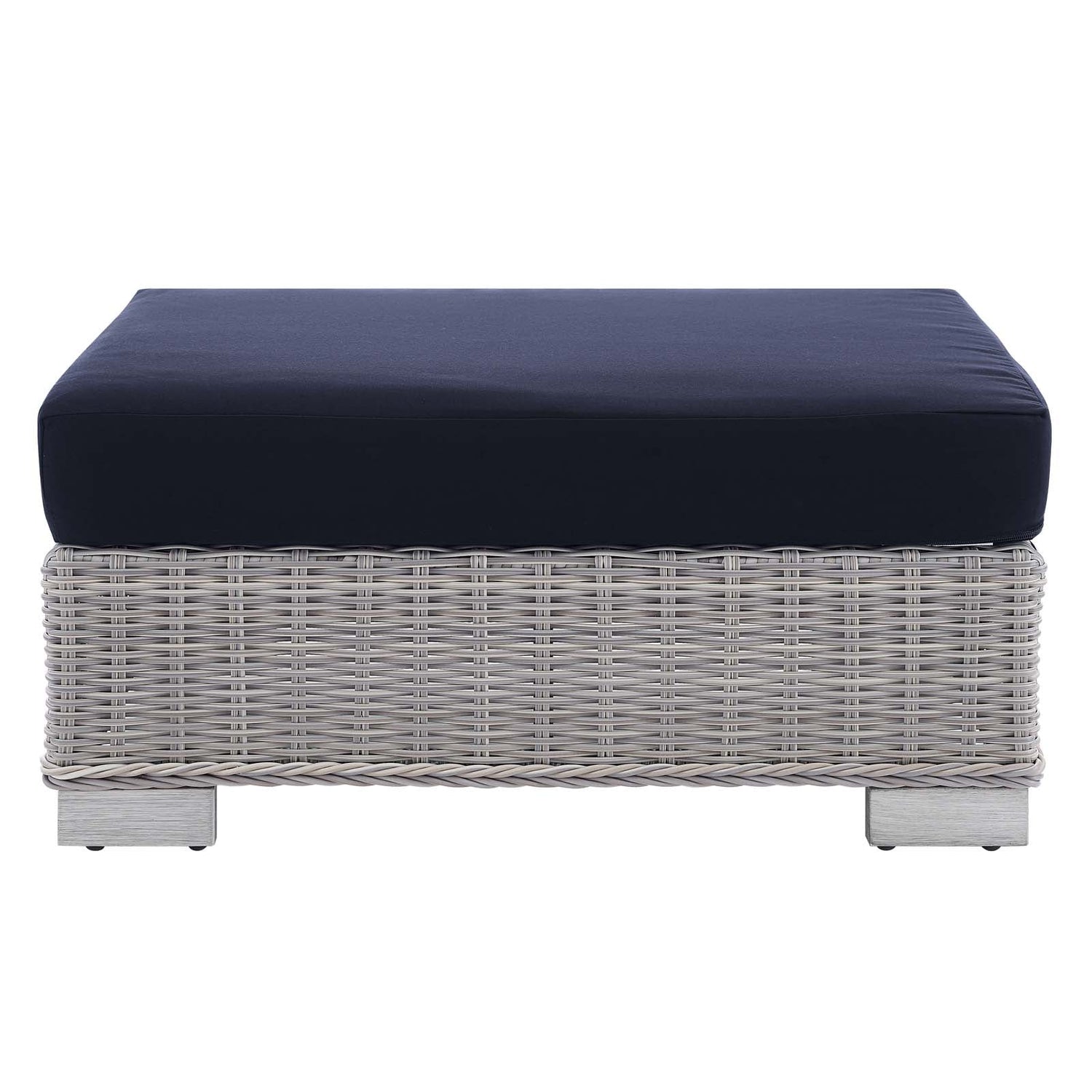 Conway Sunbrella¬¨√Ü Outdoor Patio Wicker Rattan Ottoman By HouseBean