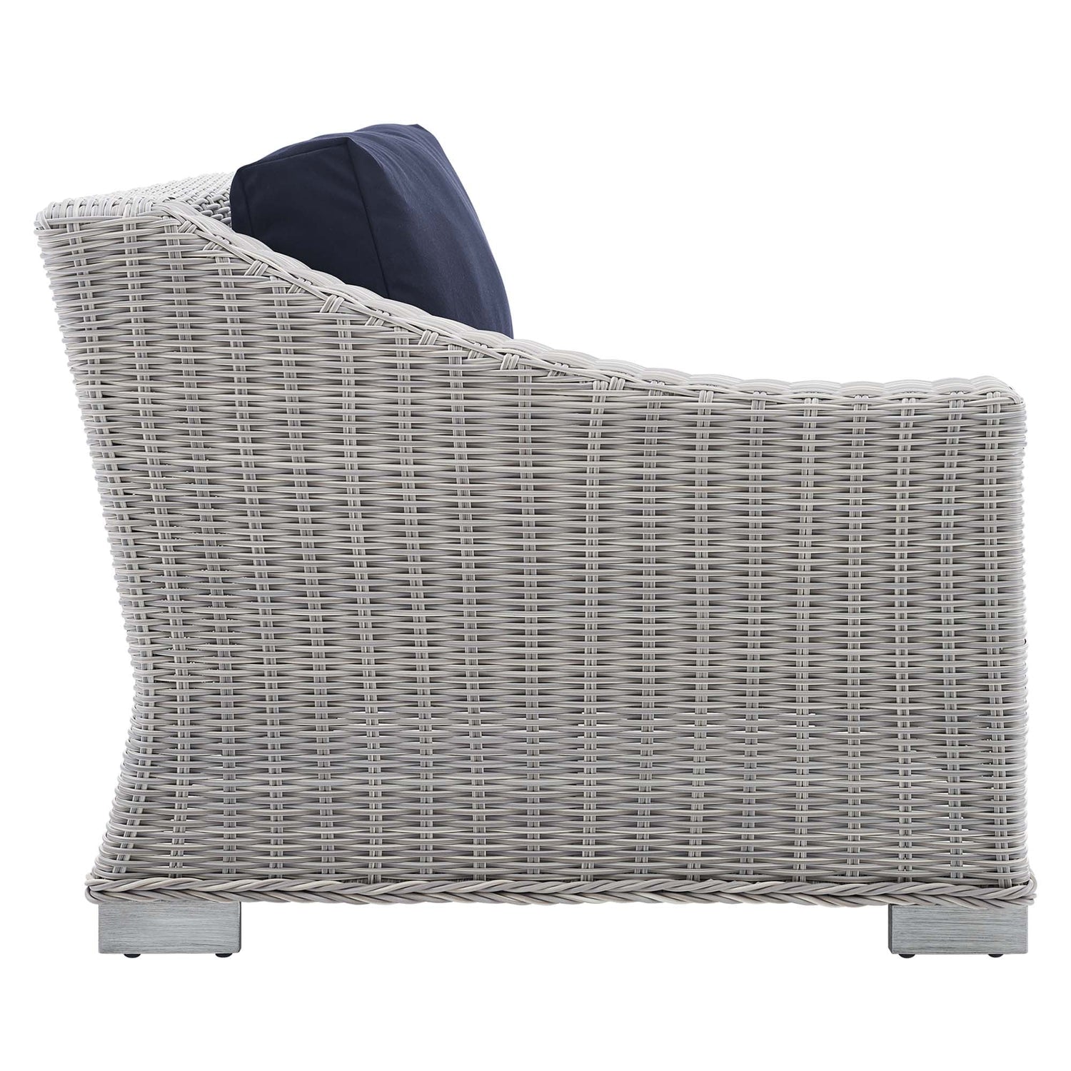Conway Sunbrella¬Æ Outdoor Patio Wicker Rattan Left-Arm Chair by Modway