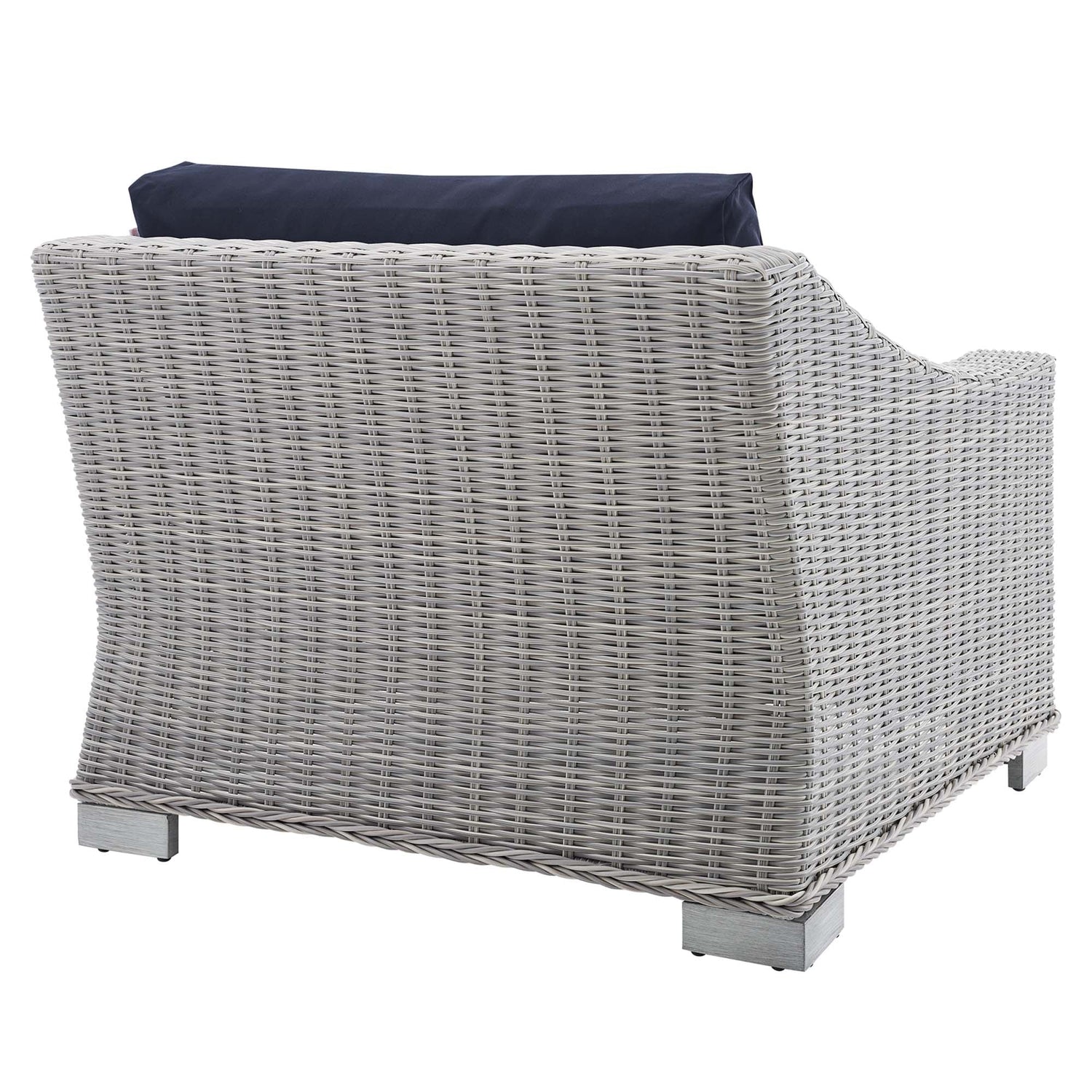 Conway Sunbrella¬Æ Outdoor Patio Wicker Rattan Left-Arm Chair by Modway