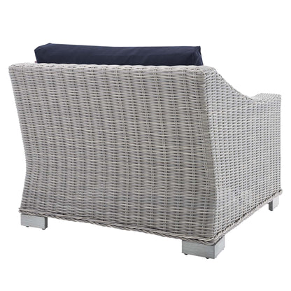 Conway Sunbrella¬Æ Outdoor Patio Wicker Rattan Left-Arm Chair by Modway