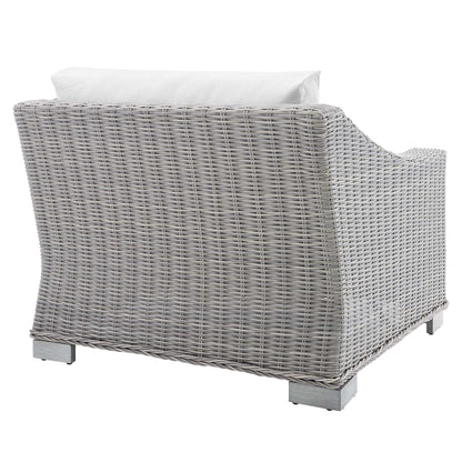 Conway Sunbrella¬Æ Outdoor Patio Wicker Rattan Left-Arm Chair by Modway