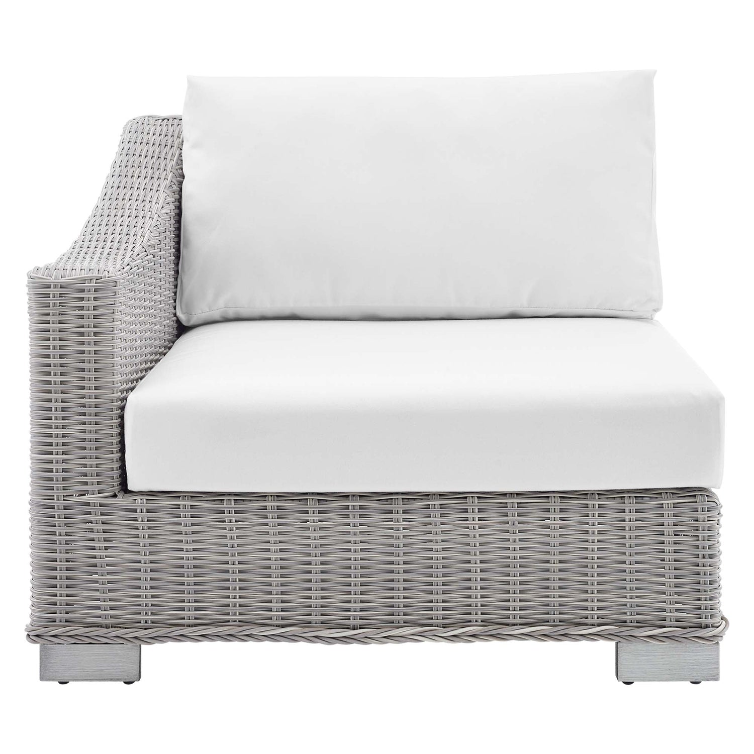 Conway Sunbrella¬Æ Outdoor Patio Wicker Rattan Left-Arm Chair by Modway