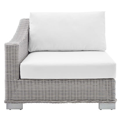 Conway Sunbrella¬Æ Outdoor Patio Wicker Rattan Left-Arm Chair by Modway