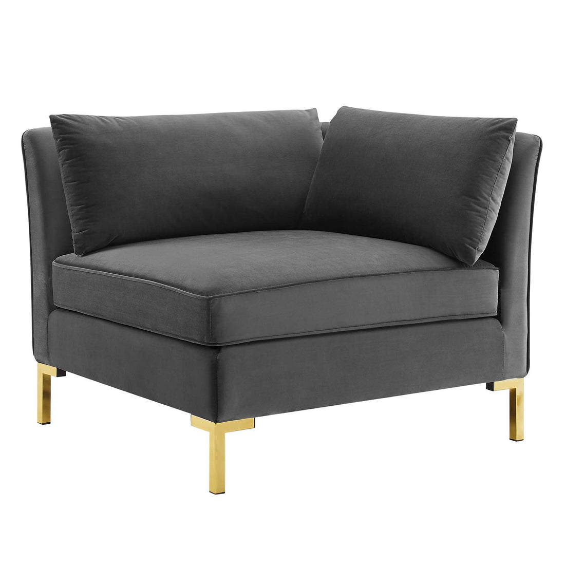 Ardent Performance Velvet Sectional Sofa Corner Chair by Modway