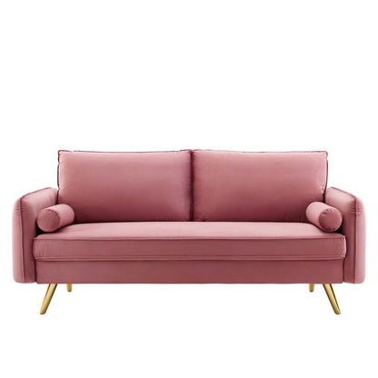 Revive Performance Velvet Sofa By HouseBean