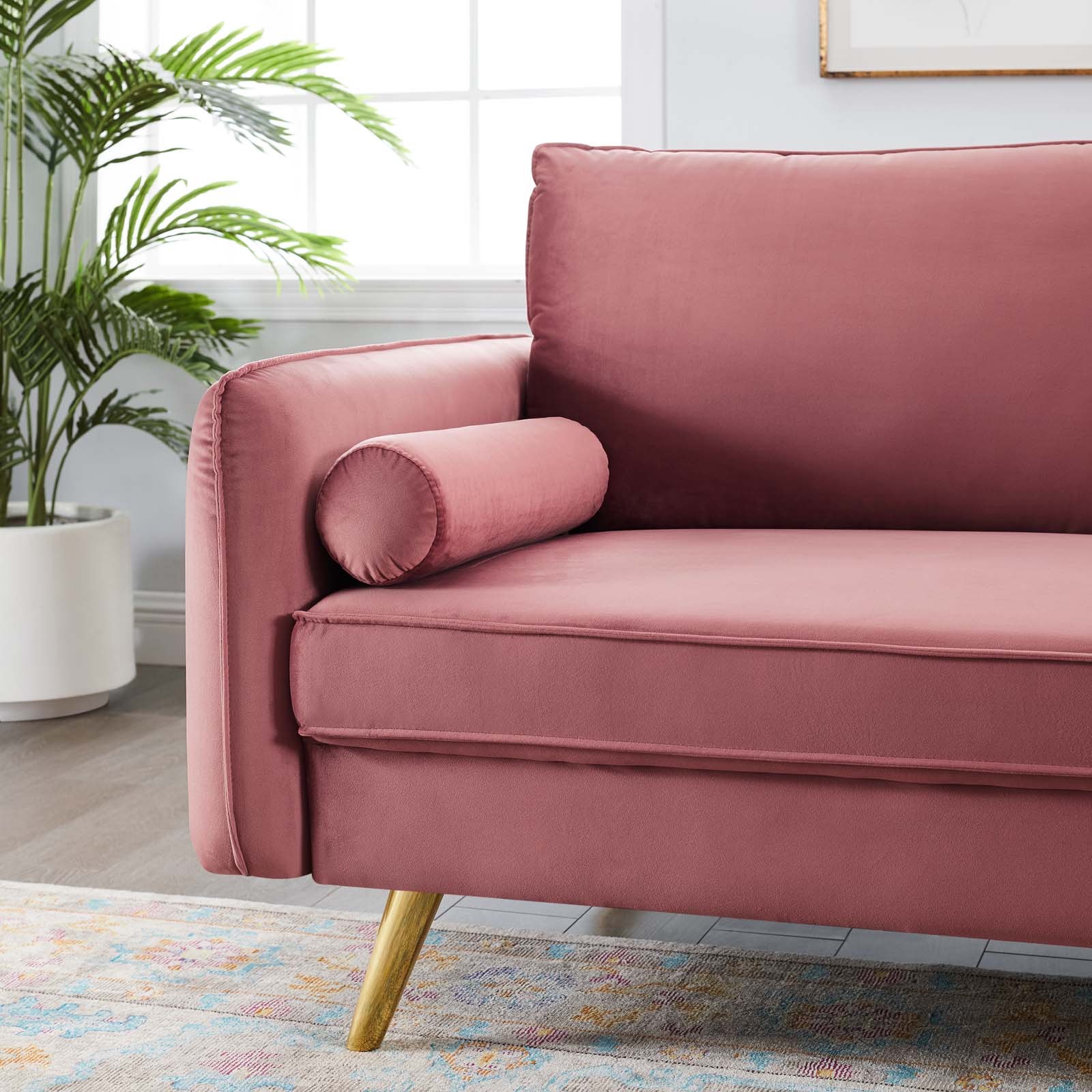 Revive Performance Velvet Sofa By HouseBean