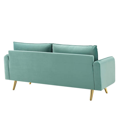 Revive Performance Velvet Sofa By HouseBean