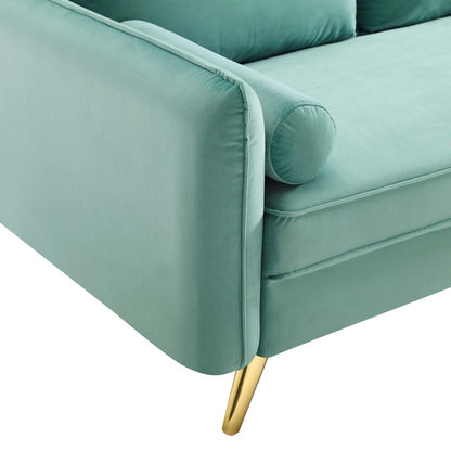 Revive Performance Velvet Sofa By HouseBean